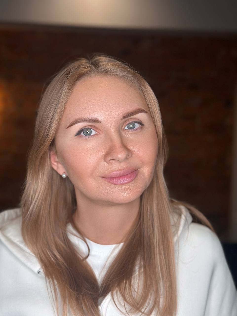 Перманент бровей — работа мастера Виктории, Agent Permanent, Москва